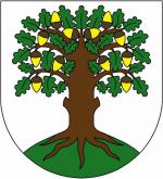 Znak města Českého Dubu z roku 2016 (zpracování a kresba Stanislav Kasík).