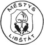 Městys Libštát - kresba pečeti z 2. pol. 19. století (kresba Karel Liška).